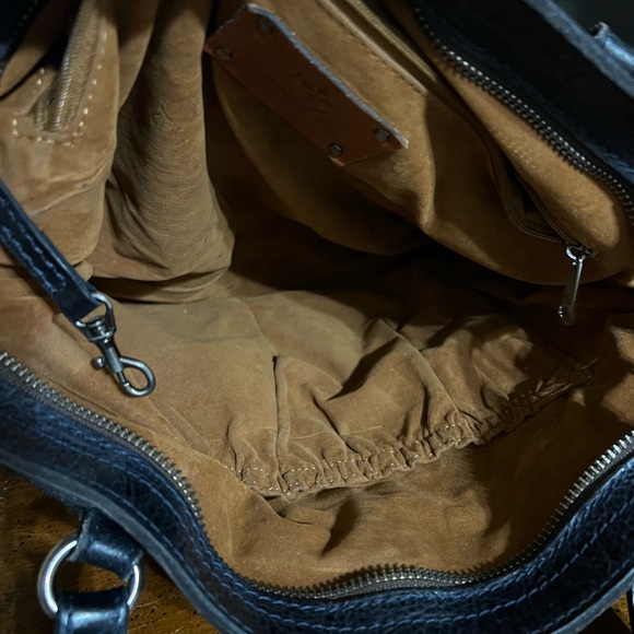 Patricia Nash Poppy Medium Tote and Brown Leather Shoulder Bags - Picture 5 of 7